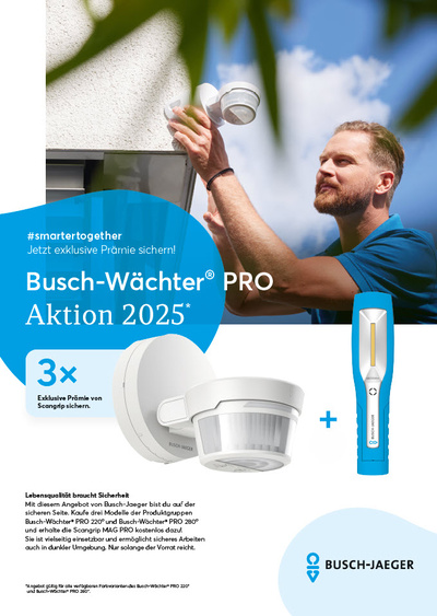 Busch-Wächter® PRO Aktion 2025