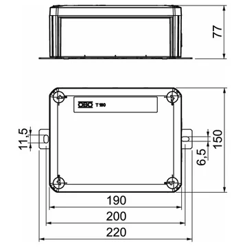 7205570 Obo TE-FH 520 Sicherungshalter FireBox T für Feinsicherung
