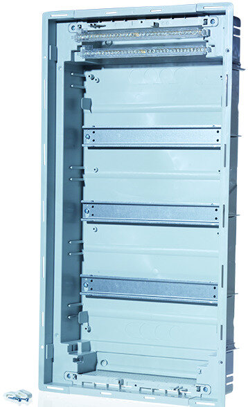 Unterverteiler 3 reihig F-tronic UP-Kleinverteiler mit Metalltür UPV36+6ST 