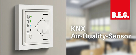 Der neue B.E.G. OCCULOG® VOC-Wandsensor  | © B.E.G.