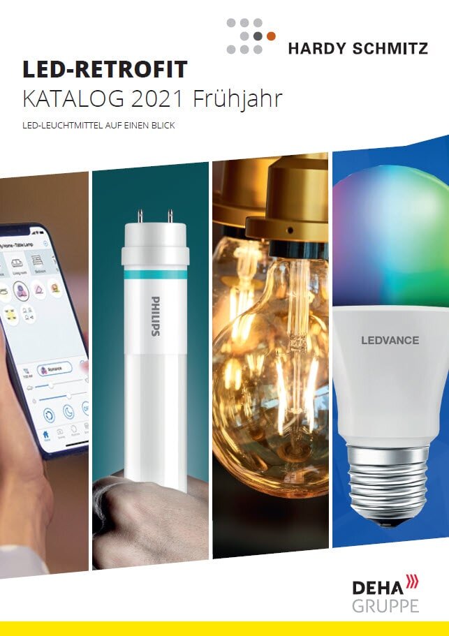 Der neue LED-RETROFIT Katalog 2021 von HARDY SCHMITZ