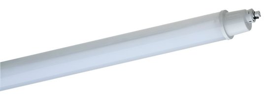Extrem schadgasdichte und resistente LED-Rohrleuchte PRIMO XR für Industrie und Tierhaltung.