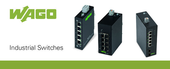 Die Industrial-Ethernet-Switches von WAGO sind redundant, stabil & kostengünstig.