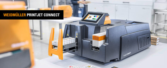 Hochleistungs-Tintenstrahldrucker PrintJet CONNECT des Herstellers Weidmüller | © Weidmüller