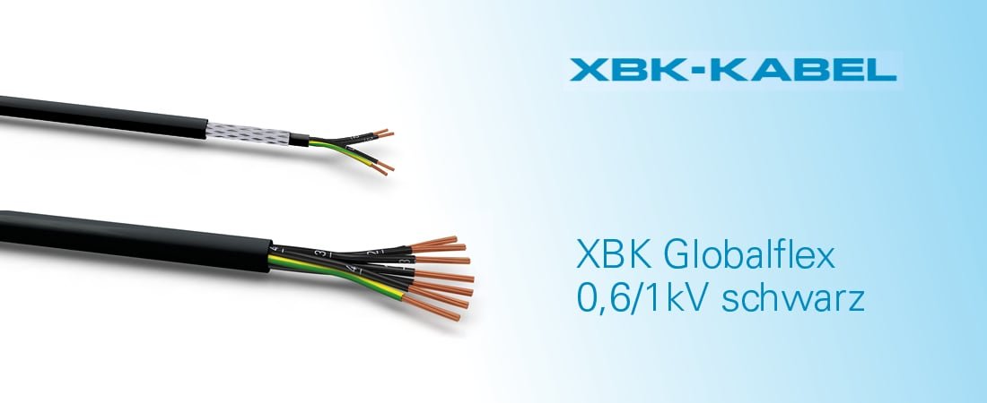GLOBALFLEX® Steuer- und Anschlussleitungen mit PVC-Außenmantel von XBK-KABEL