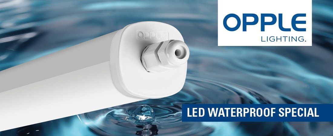 Abbildung der LED-Feuchtraumleuchte Waterproof Special von OPPLE Lighting