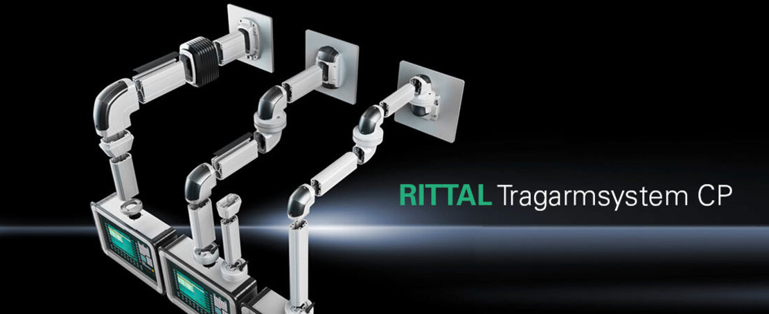 Abbildung der Tragarmsystems CP von RITTAL 