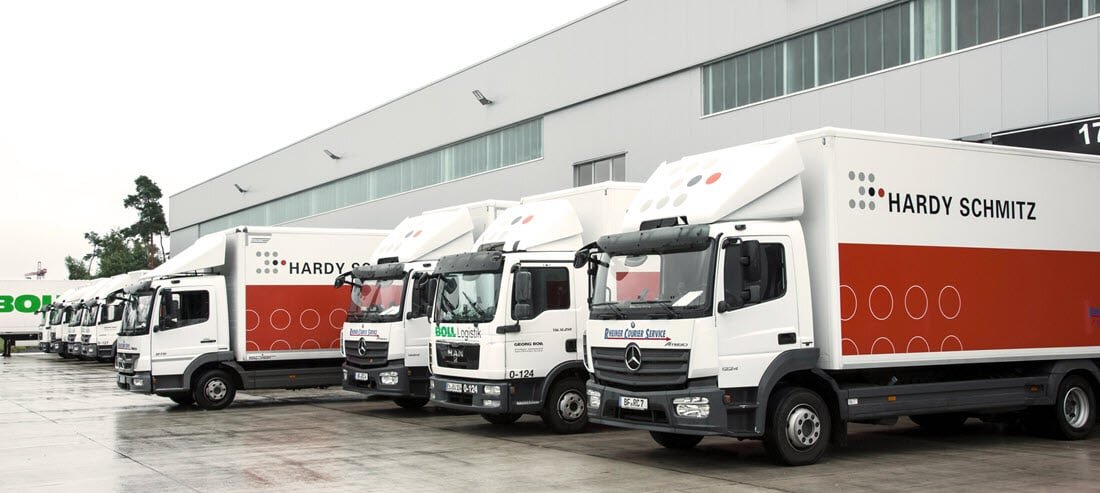 LKW von Hardy Schmitz am Lager | © Hardy Schmitz GmbH