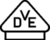 Dreieck auf einem Quadrat. Im Dreieck die Buchstaben VDE. | © Verband Deutscher Elektrotechniker e. V.